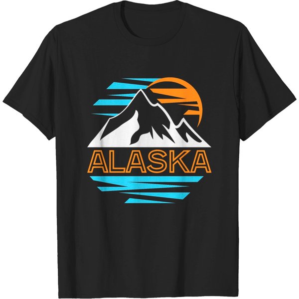 Alaska Travel Alaskan Souvenir Vacation T-Shirt-image