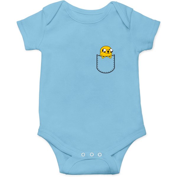 Adventure Time Pocket Jake Onesies