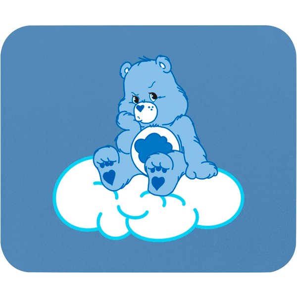 Grumpy Bear Pouting On Cloud - Grumpy Bear - Mouse Pads-image