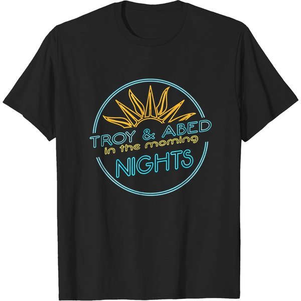 Troy And Abed In The Morning (Nights) - Community - T-Shirt-image