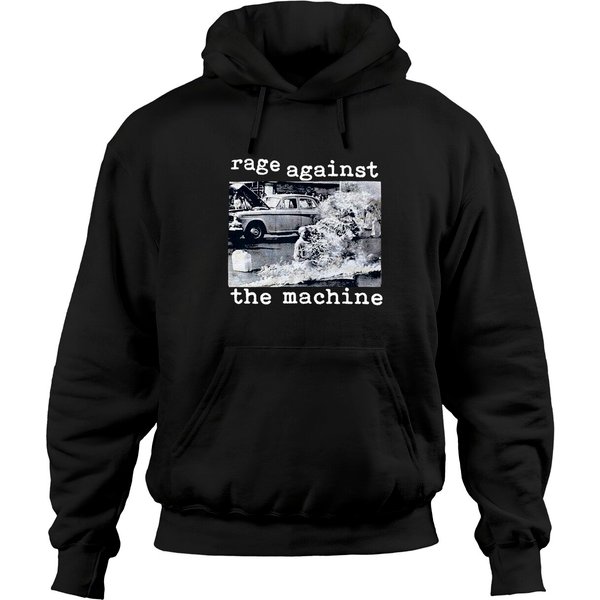 Large Rage Aganist The Machine Band Hoodies-image