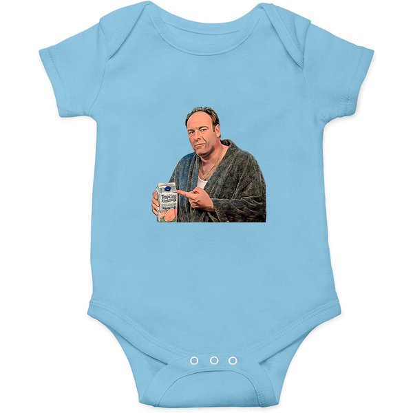 Tony Soprano "pulp" Onesies, The Sopranos, Sopranos, The Sopranos Onesies