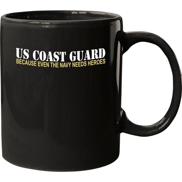 Us Coast Guard ~ Because The Navy Needs Heroes Mugs-image
