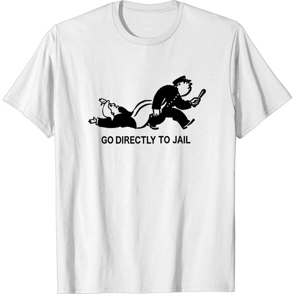 Go Directly To Jail - Monopoly - T-Shirt-image
