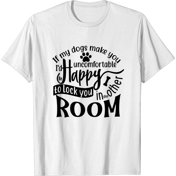 Dog Lovers Design - Funny Saying T-Shirt-image