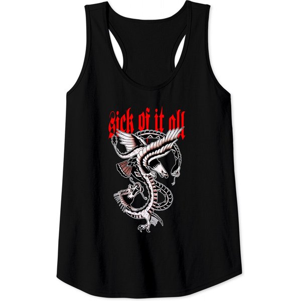 Sick Of It All Tank Tops: Eagle-image