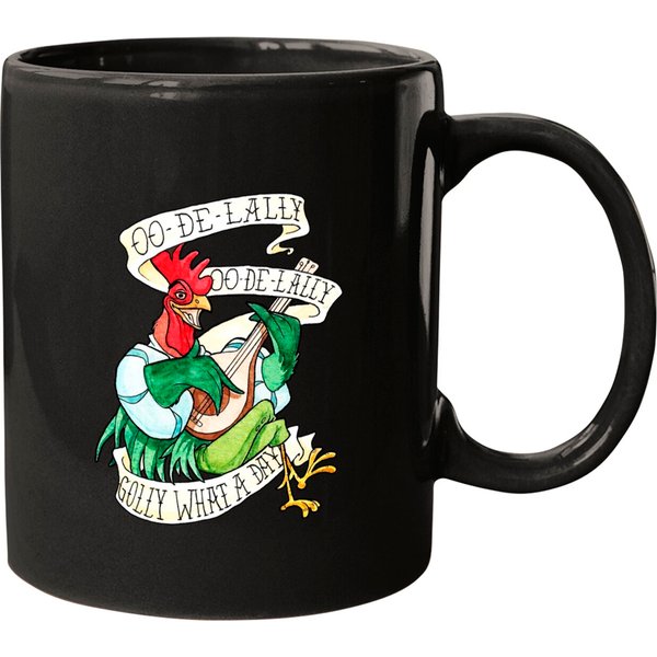 Alan A Dale Rooster Oo De Lally Golly What A Day Mugs-image