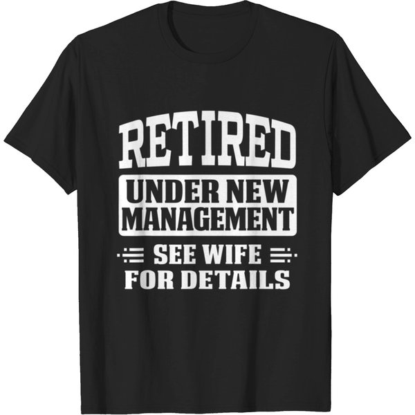 Mens Funny Retirement For Men Retired Under N T-Shirt-image