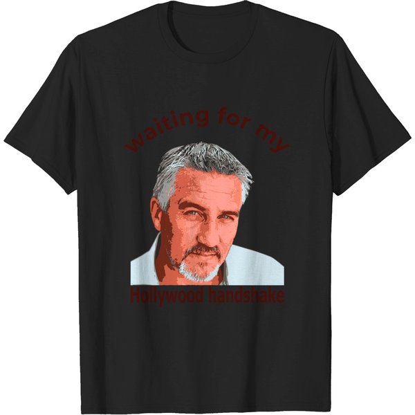 Paul Hollywood Handshake - Great British Baking Show - T-Shirt-image