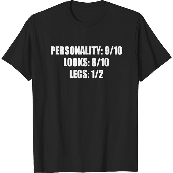Leg Amputee Humor Funny Amputation Gift T-Shirt-image