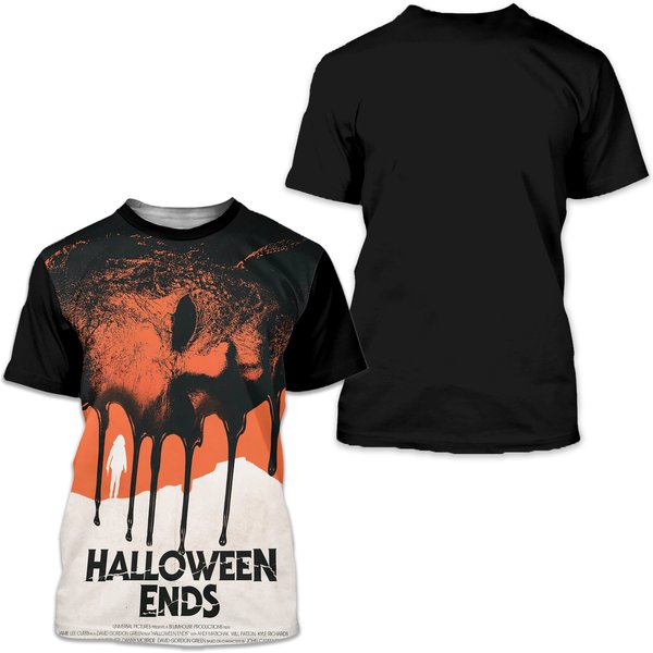 Halloween Ends Movie 2022 3Dt-Shirt-image