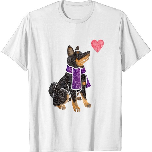Shiba Inu Watercolour - Shiba Inu - T-Shirt-image
