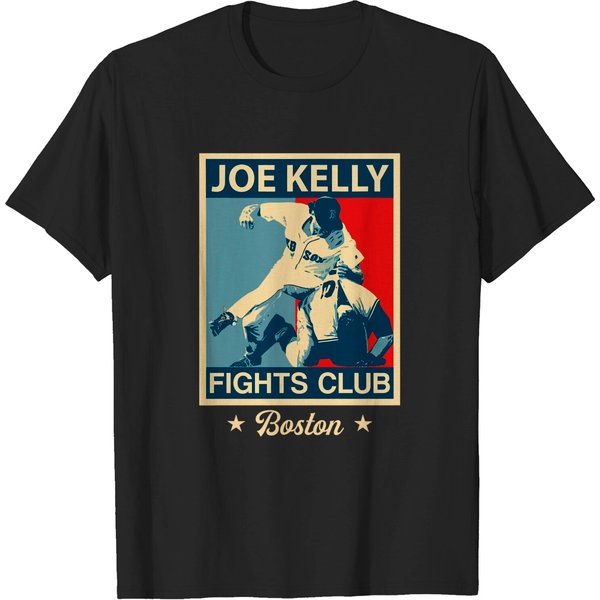 Joe Kelly Fights Club Baseball Red Sox T Shirt-image