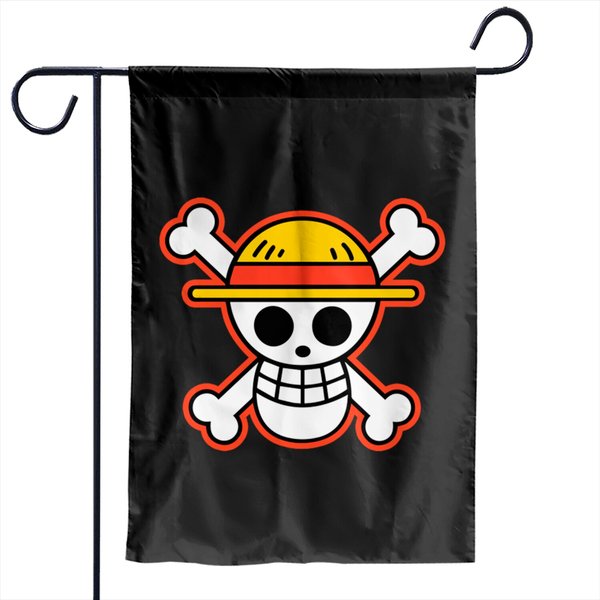 Luffy Straw Hat Pirates Logo - Straw Hat Pirates - Garden Flags