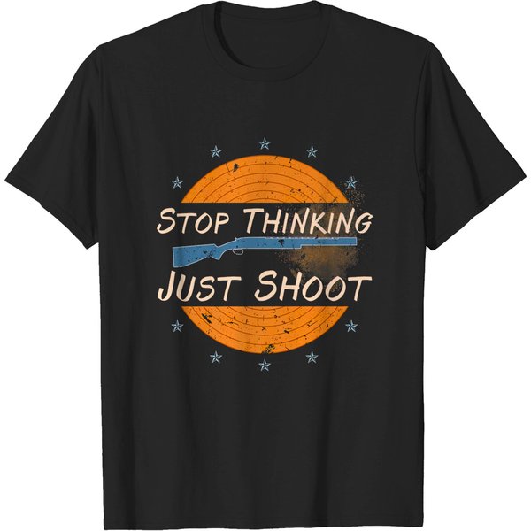 Clay Shooting Skeet Trap T Shirt-image