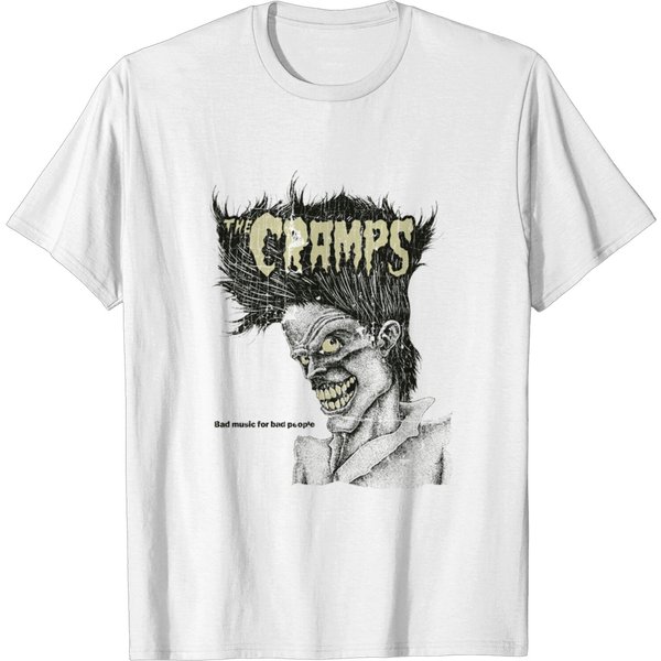 Vintage - The Cramps -Bad Music For Bad People - Vintage - T-Shirt-image