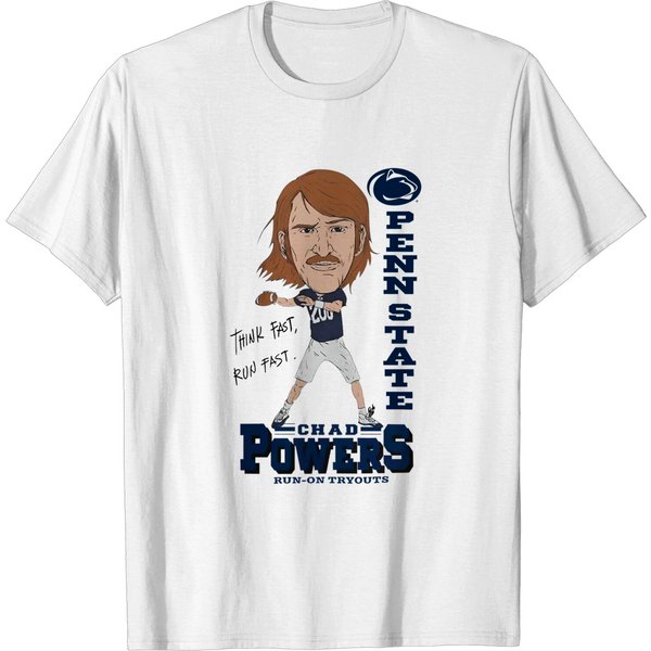 Think Fast Run Fast Shirt, Chad Powers-image