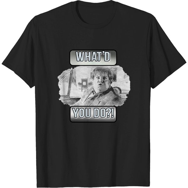 Funny Design - What'D You Do?! - Tommy Boy - T-Shirt-image