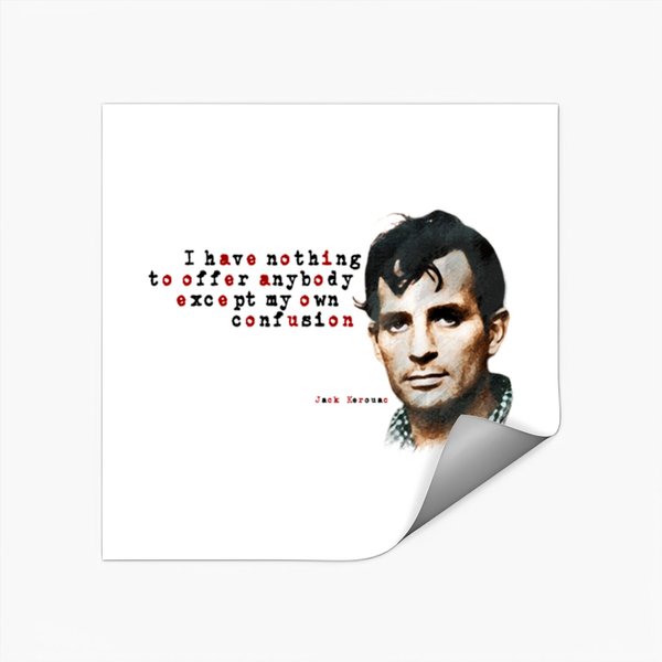 Jack Kerouac - My Own Confusion - Kerouac - Stickers-image