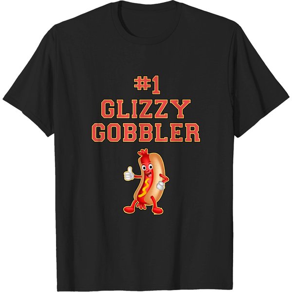Glizzy Gladiator T-Shirt #1 Glizzy Gobbler Hot Dog-image