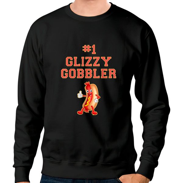 Glizzy Gladiator Sweatshirts #1 Glizzy Gobbler Hot Dog-image