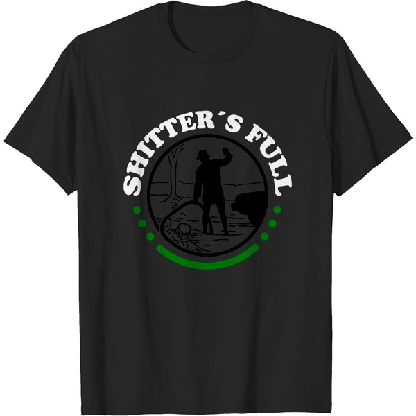 Shitters Full, Christmas Vacation - Shitters Full Funny - T-Shirt-image