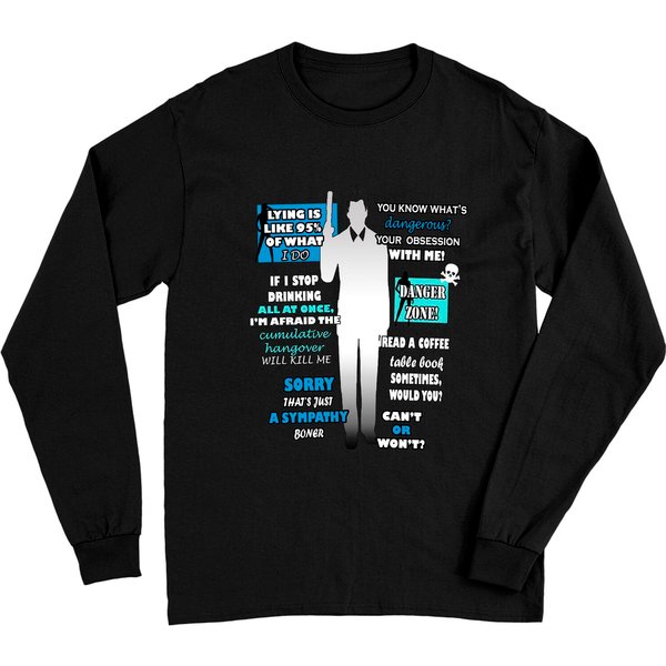 Archer Sterling Quotes - Archer - Long Sleeves-image