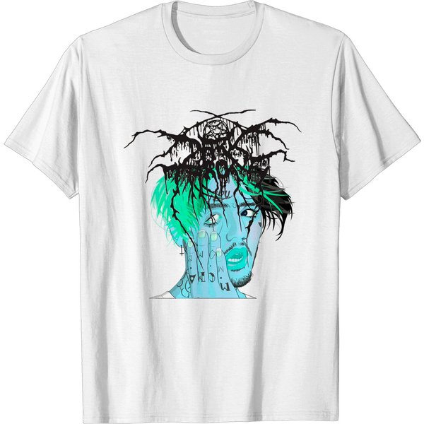 Lil Peep Black Metal Logo - Lil Peep - T-Shirt-image