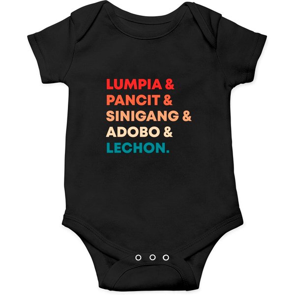 Pancit Sinigang Adobo Lechon Filipino Filipina Onesies-image
