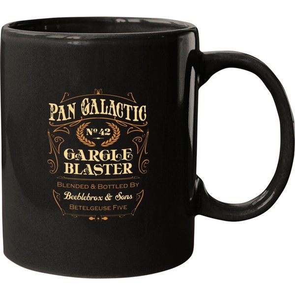 Hitchhikers Guide To The Galaxy Pangalactic Gargleblaster Label - Hitchikers Guide To The Galaxy - Mugs-image