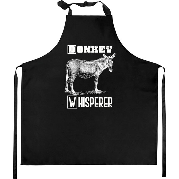 Donkey Whisperer Kitchen Apron-image