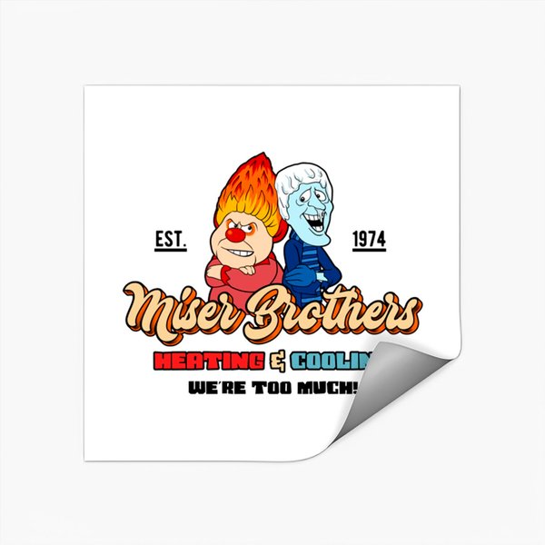 Miser Brothers Heating &Amp; Cooling - Heat Miser - Stickers-image