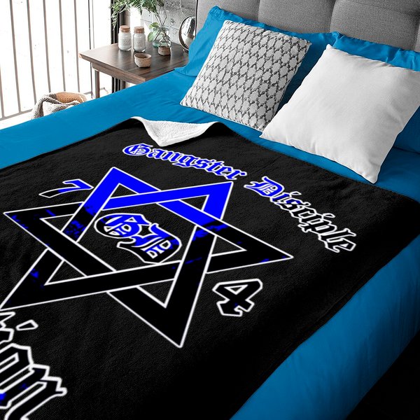 Gangster Baby Blankets Gangster Disciple Nation Gd 74 Folks Gdn-image