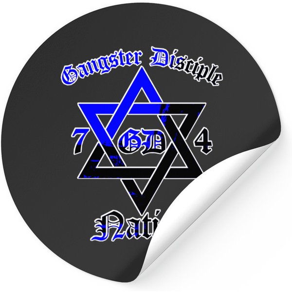Gangster Stickers Gangster Disciple Nation Gd 74 Folks Gdn-image
