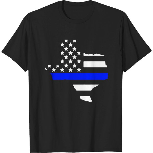 Texas Thin Blue Line T-Shirt-image