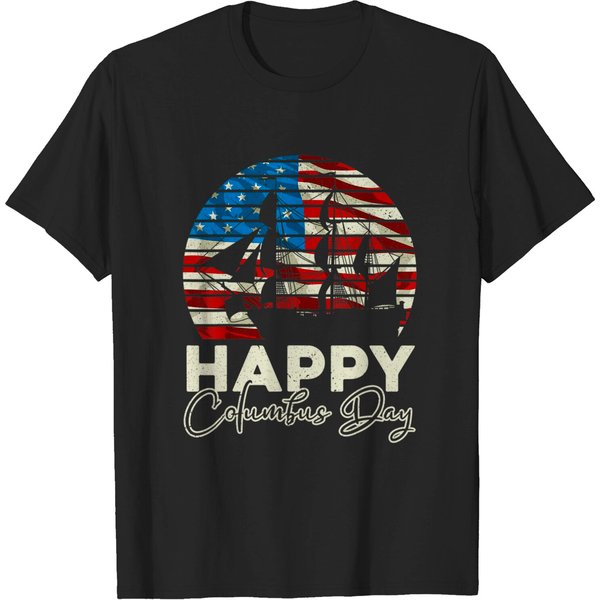 Happy Columbus Day T-Shirt-image