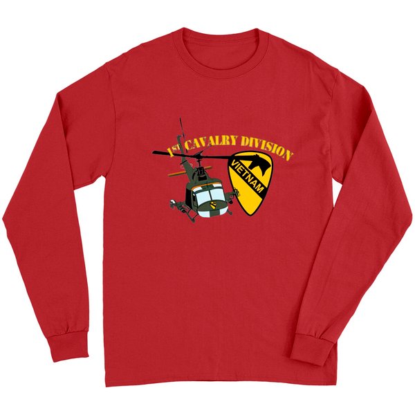 1St Cavalry Division - Vietnam - 1St Cavalry Division - Long Sleeves-image