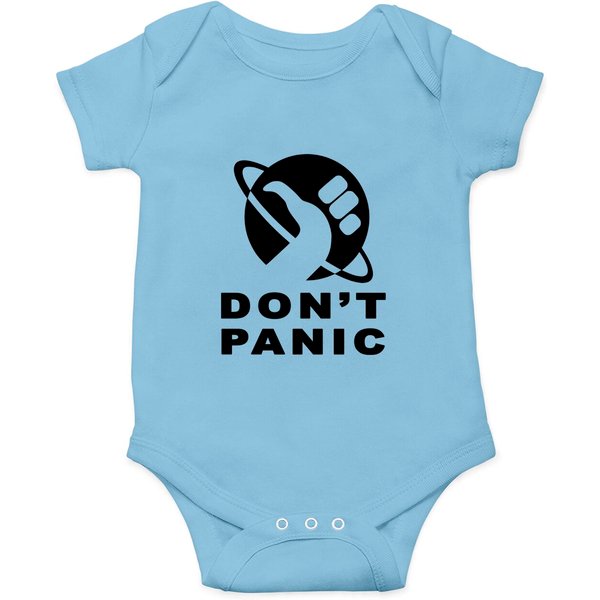 Don'T Panic - Hitchhikers Guide To The Galaxy - Onesies-image