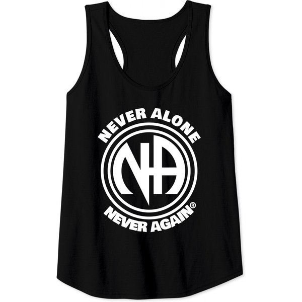 Narcotics Anonymous Logo Symbol 12 Step Recovery Na Aa Tank Tops-image
