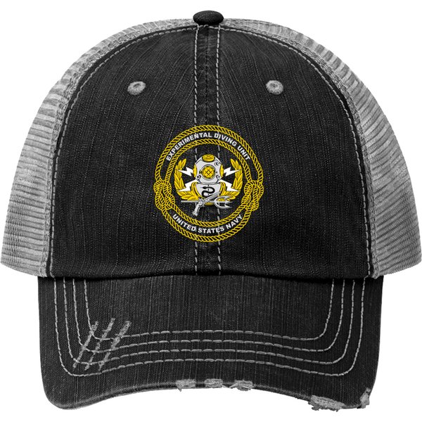 Mod.2 Us Navy Deep Sea Diver Experimental Unit - Us Navy Deep Sea Diver Print Trucker Hats-image