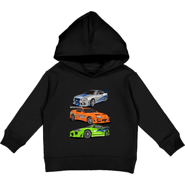 Brian_O'Connor!!! - Fast And Furious - Kids Pullover Hoodies-image