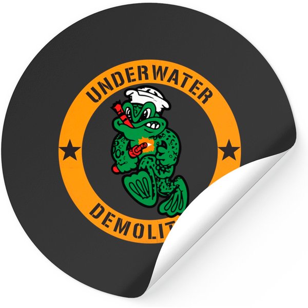 Fifties Frogman - Navy Seal - Stickers-image