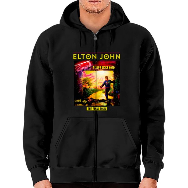 Elton John Zip Hoodies Farewell Tour 2022-image