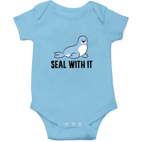 Sea Lion Pun Seal With It Cute Sea Lion Onesies