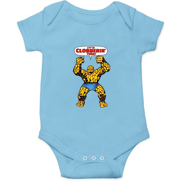 It'S Clobberin' Time! - Fantastic Four - Onesies-image
