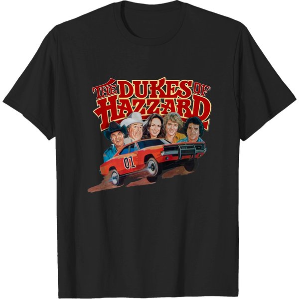 Dukes Of Hazzard And General Lee - Dukes Of Hazzard - T-Shirt-image