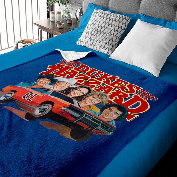 Dukes Of Hazzard And General Lee - Dukes Of Hazzard - Baby Blankets