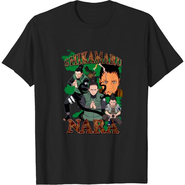 Nara Shikamaru Anime Vintage Style T-Shirt!-image