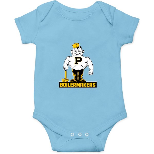 Vintage Boilermaker Mascot - Purdue - Onesies-image