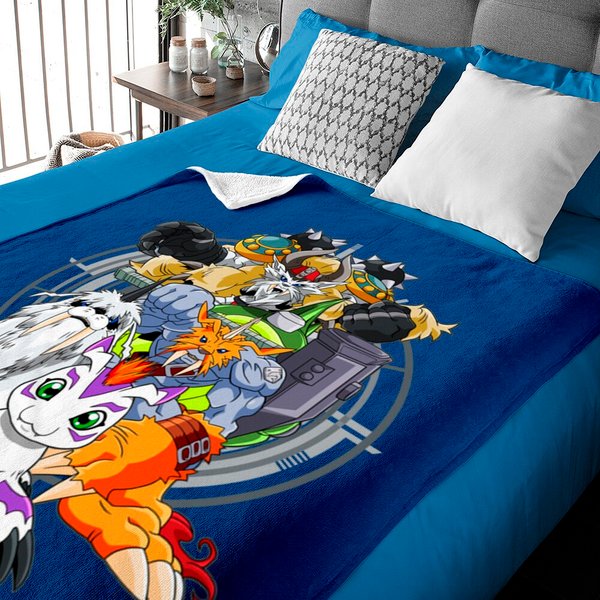 Gomamon Evolution - Digimon - Baby Blankets-image